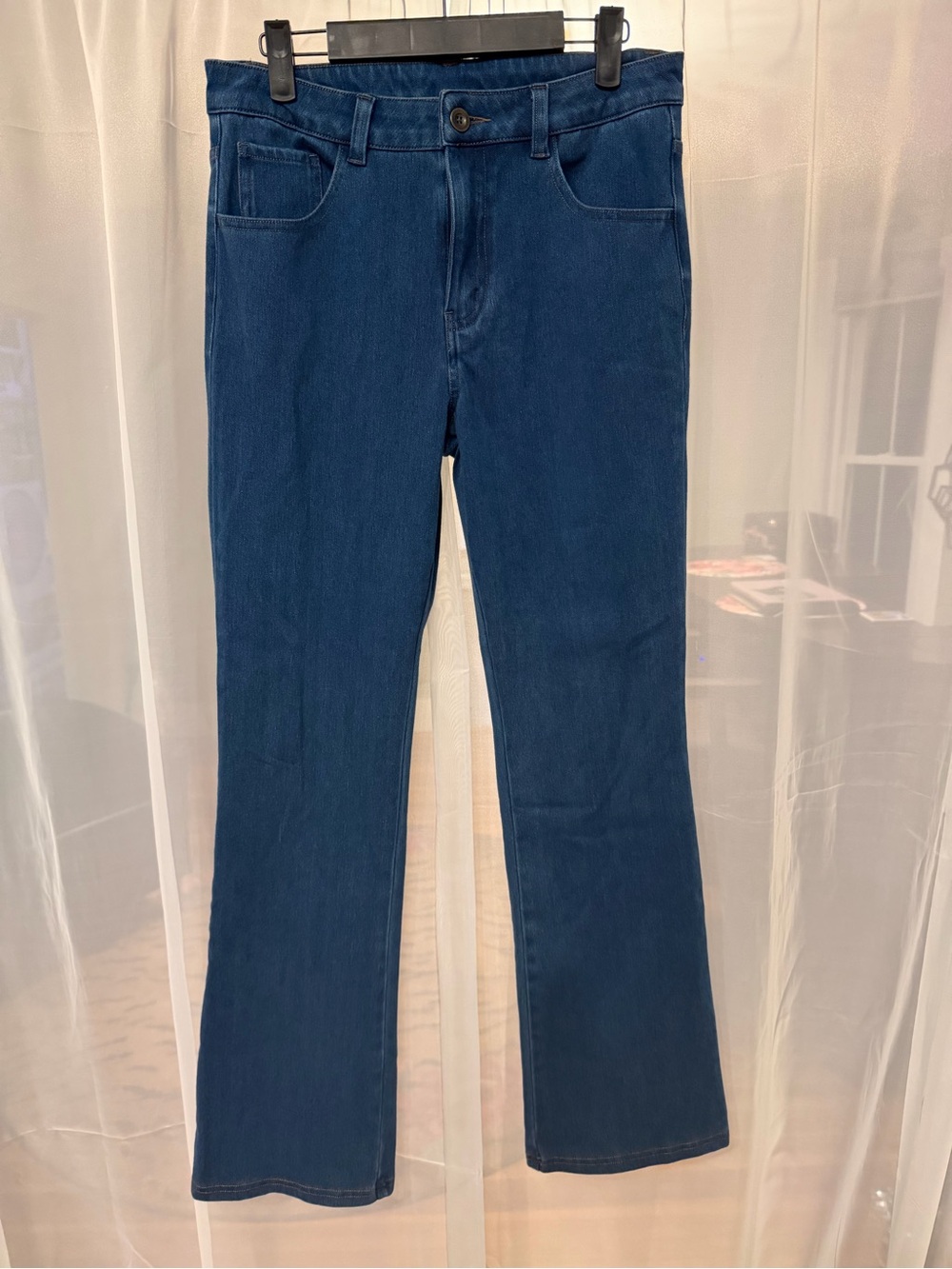 HALARA Deep Blue Flare Jeans